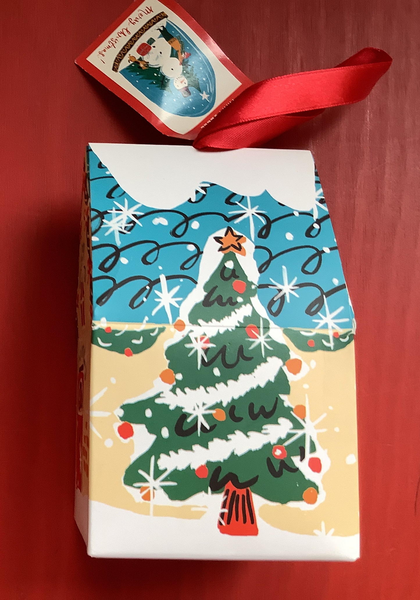 Merry Christmas mini jigsaw puzzle