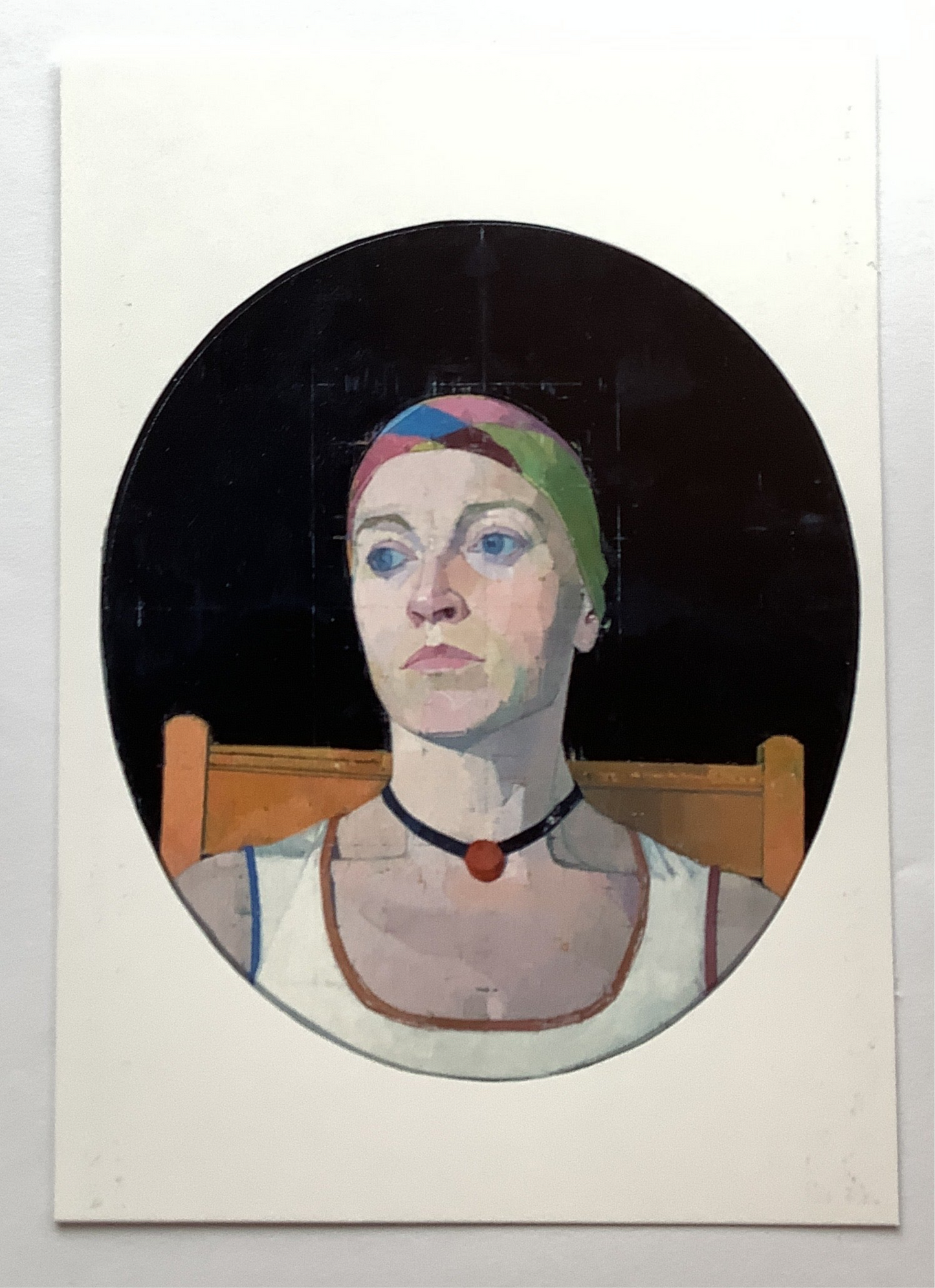 Euan Uglow: Head of Pat Postcard
