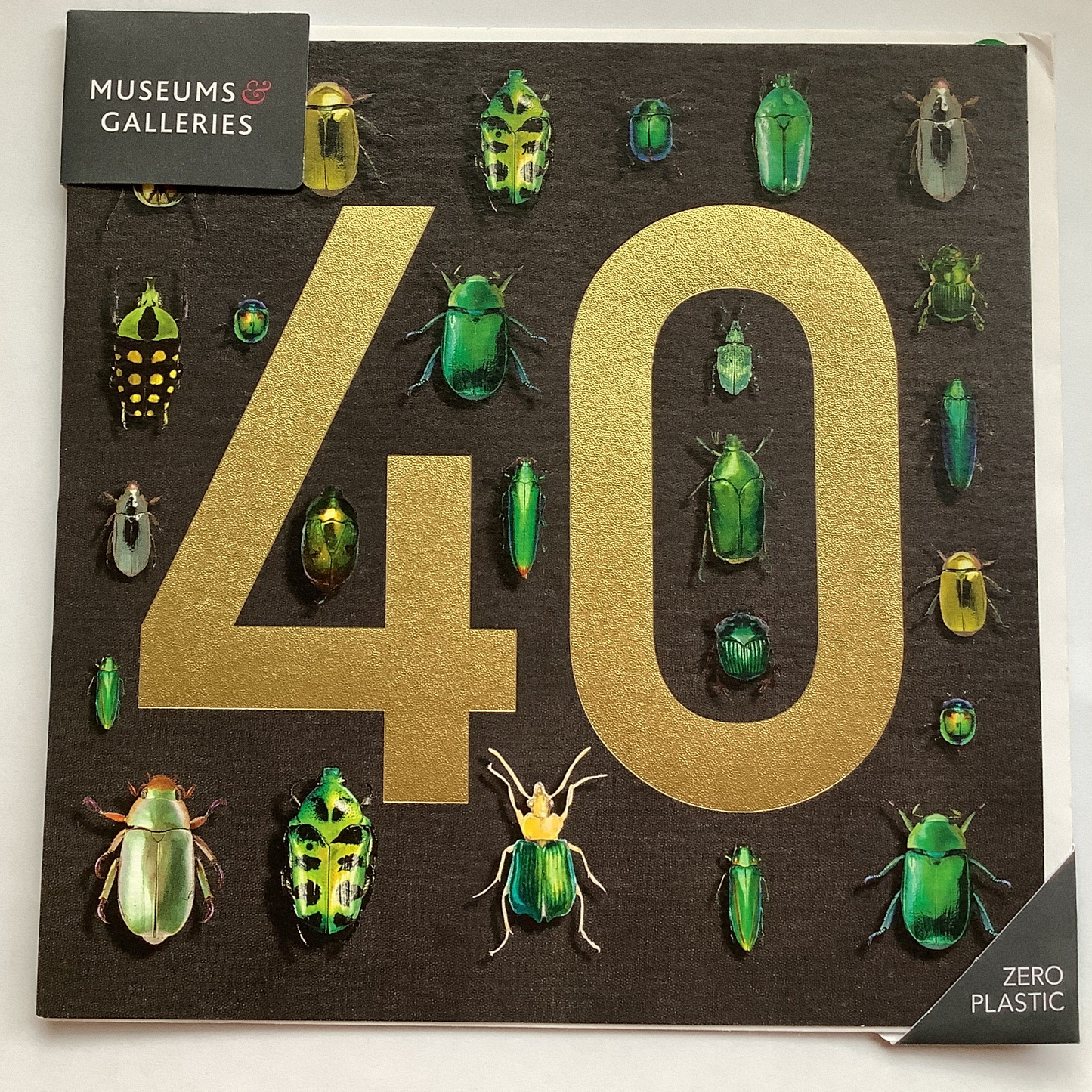 Beetles 40th Birthday Card