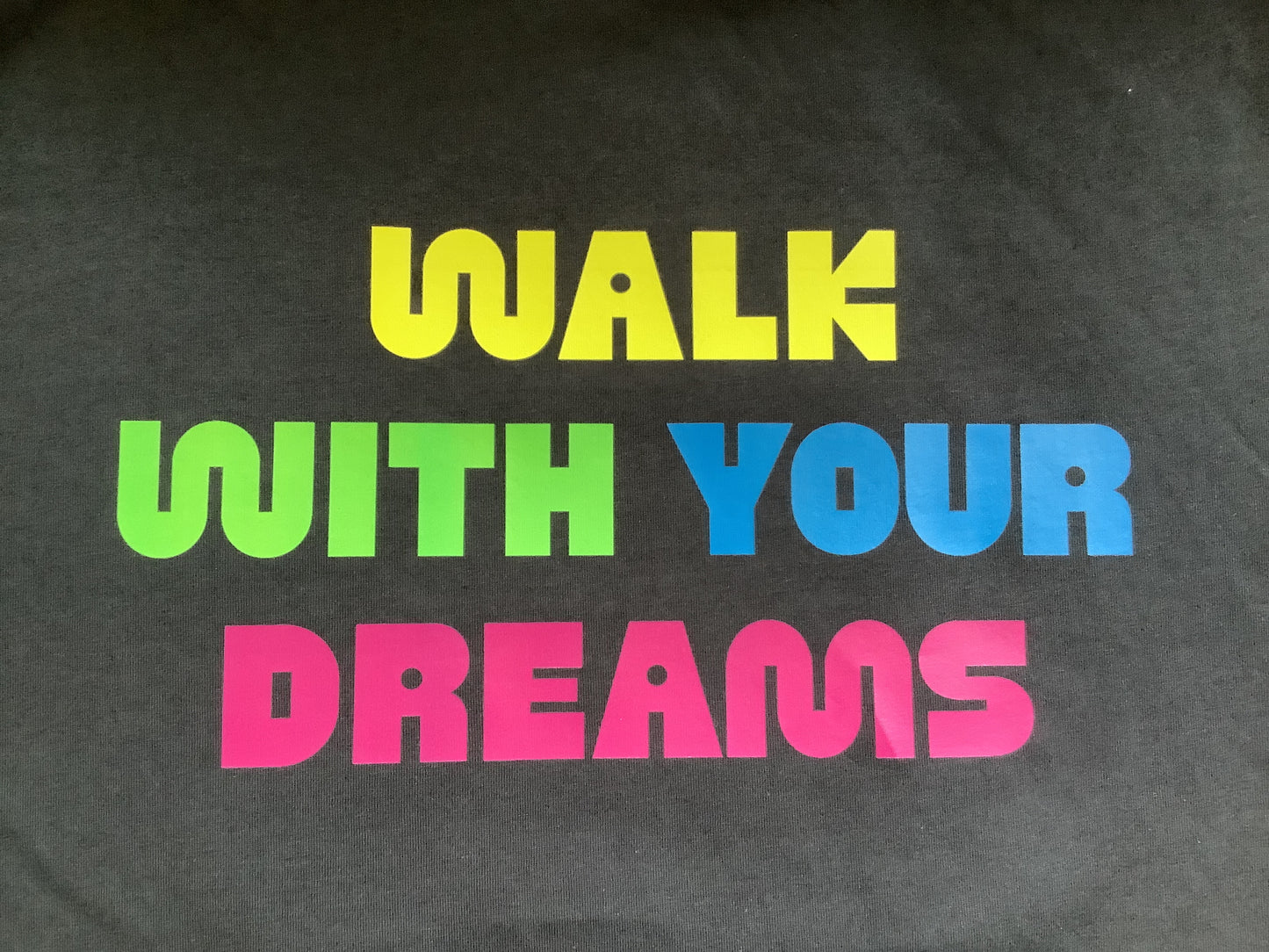 Yinka Ilori: Walk With Your Dreams Limited edition T-shirt.