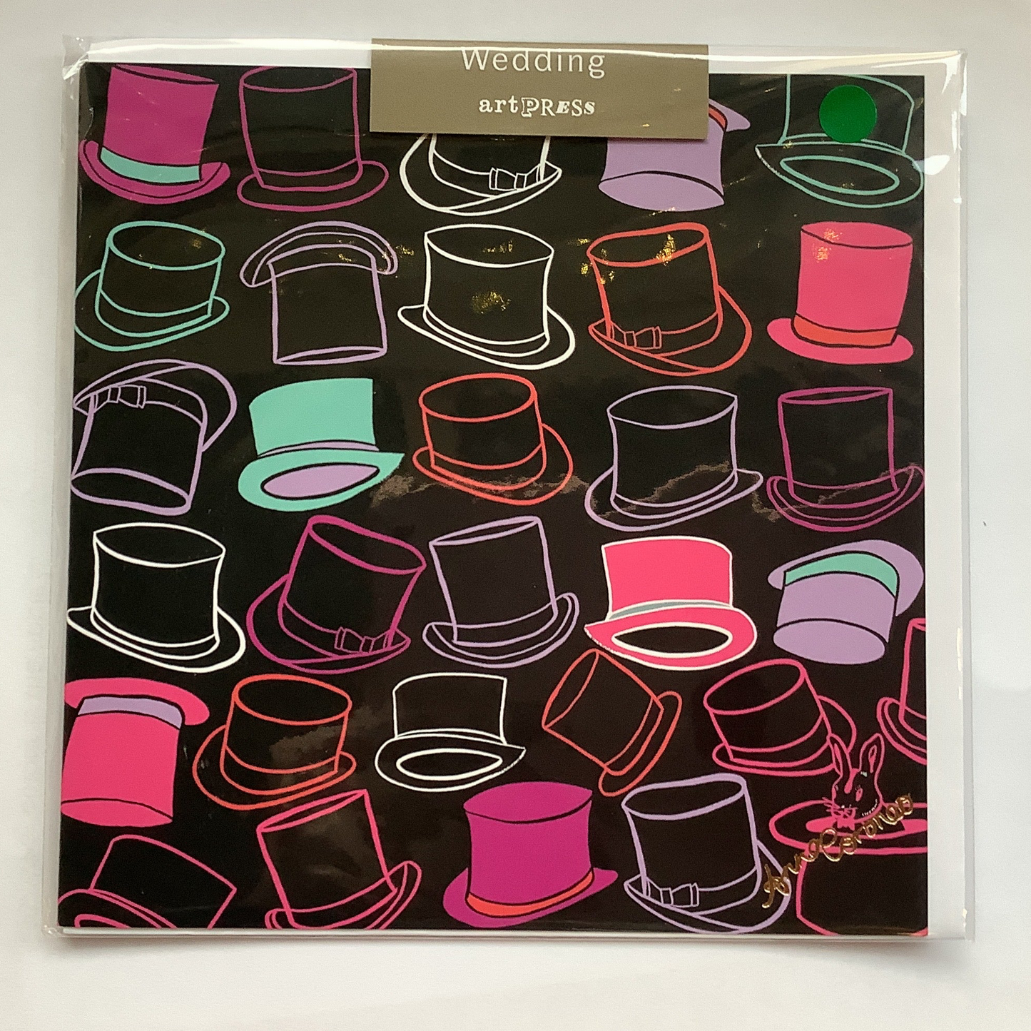 Top Hat Greeting card