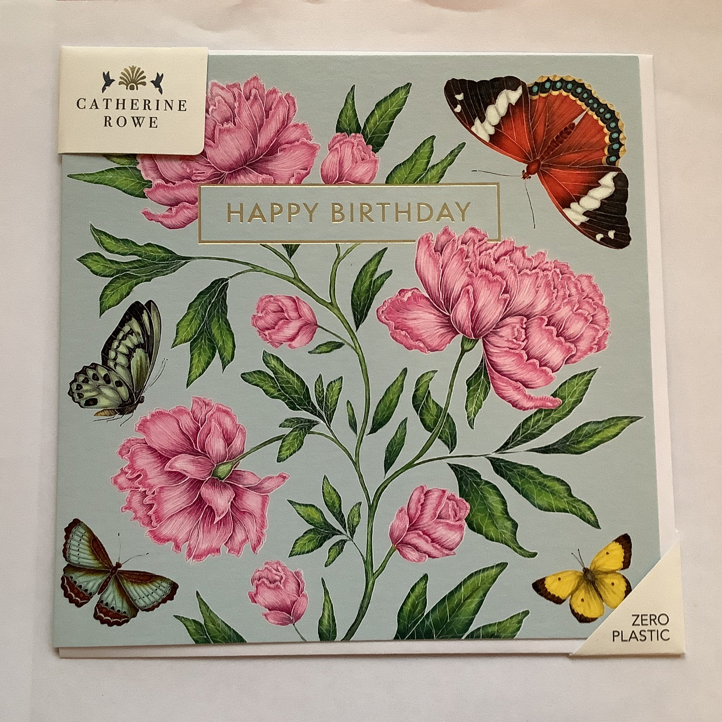 Butterflies and Peonies