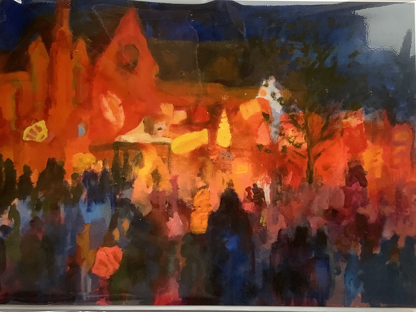 Lanterns on the Square by Jennifer McAllister
