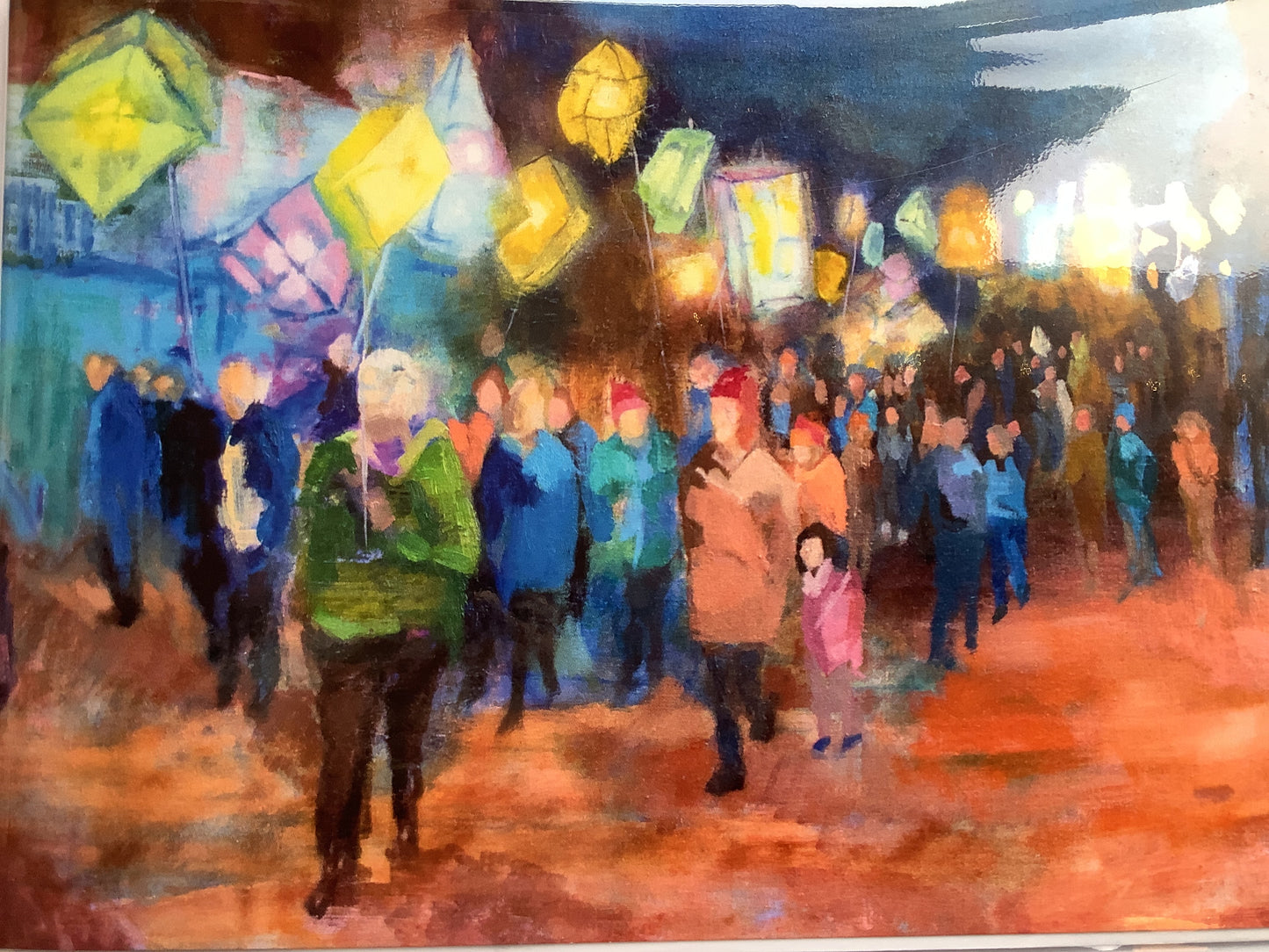 The Procession, High Street by Jennifer McAllister