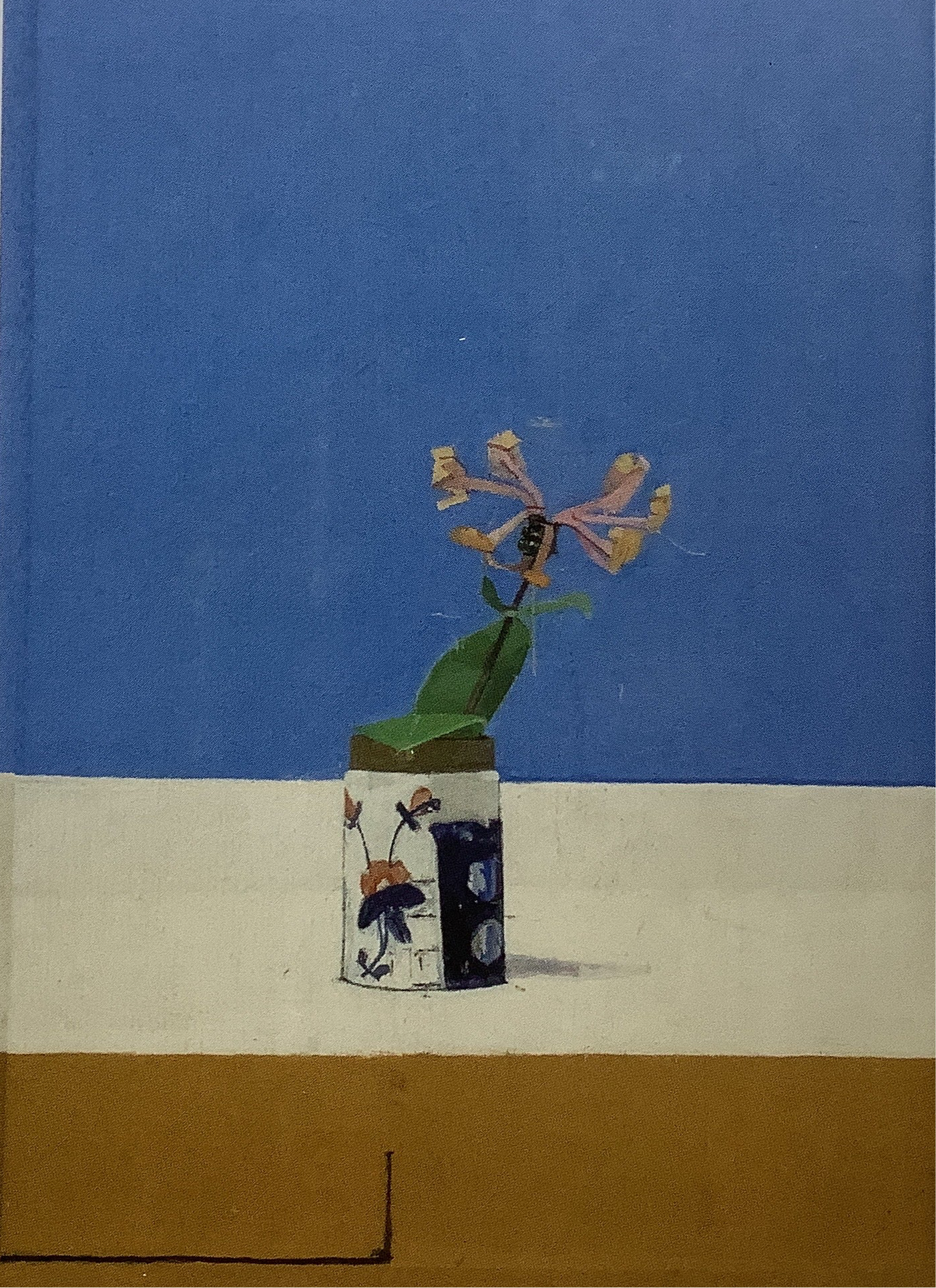Euan Uglow: Still Life with Honeysuckle Postcard