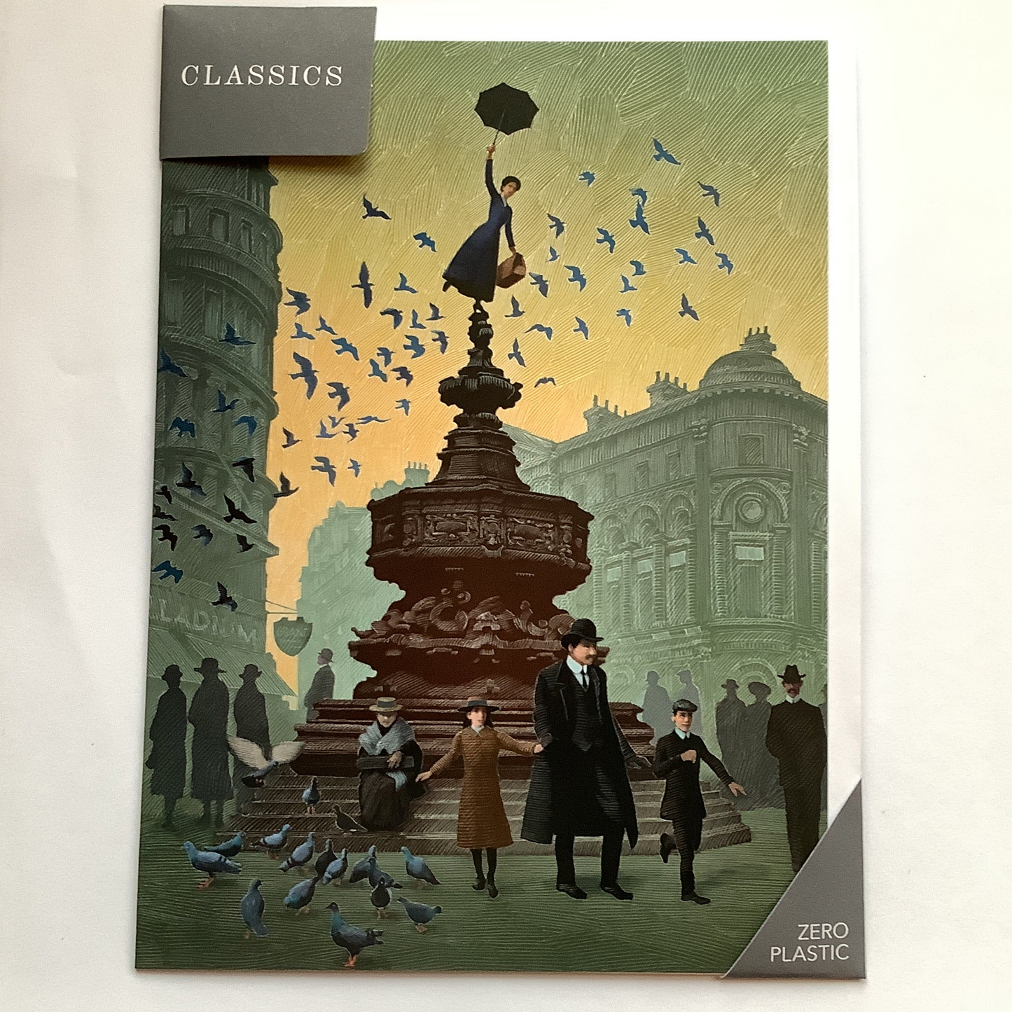 Mary Poppins in Piccadilly Circus