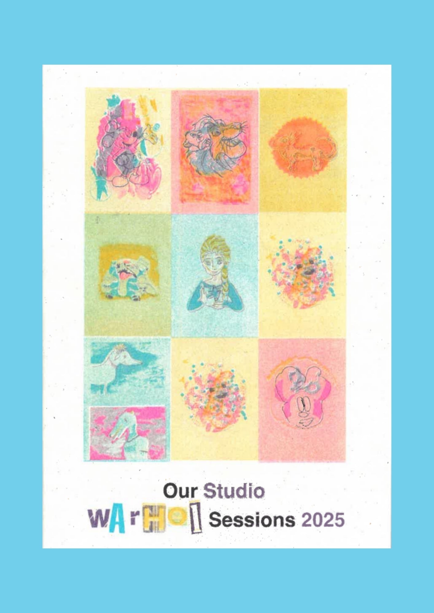 Our Studio Warhol Sessions Zine