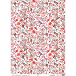 Red Floral Wrap