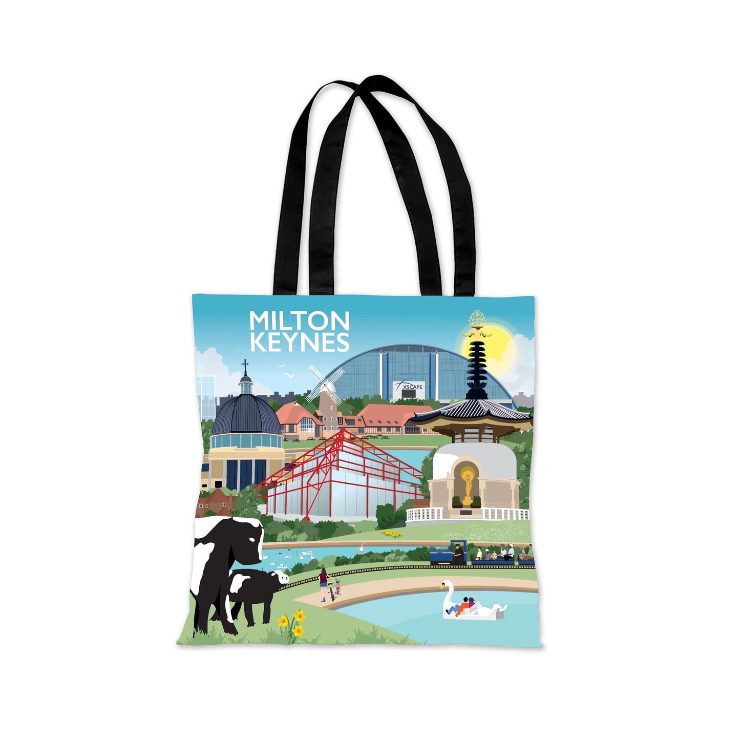 Milton Keynes Print, Tea Towel, Cards & Gifts