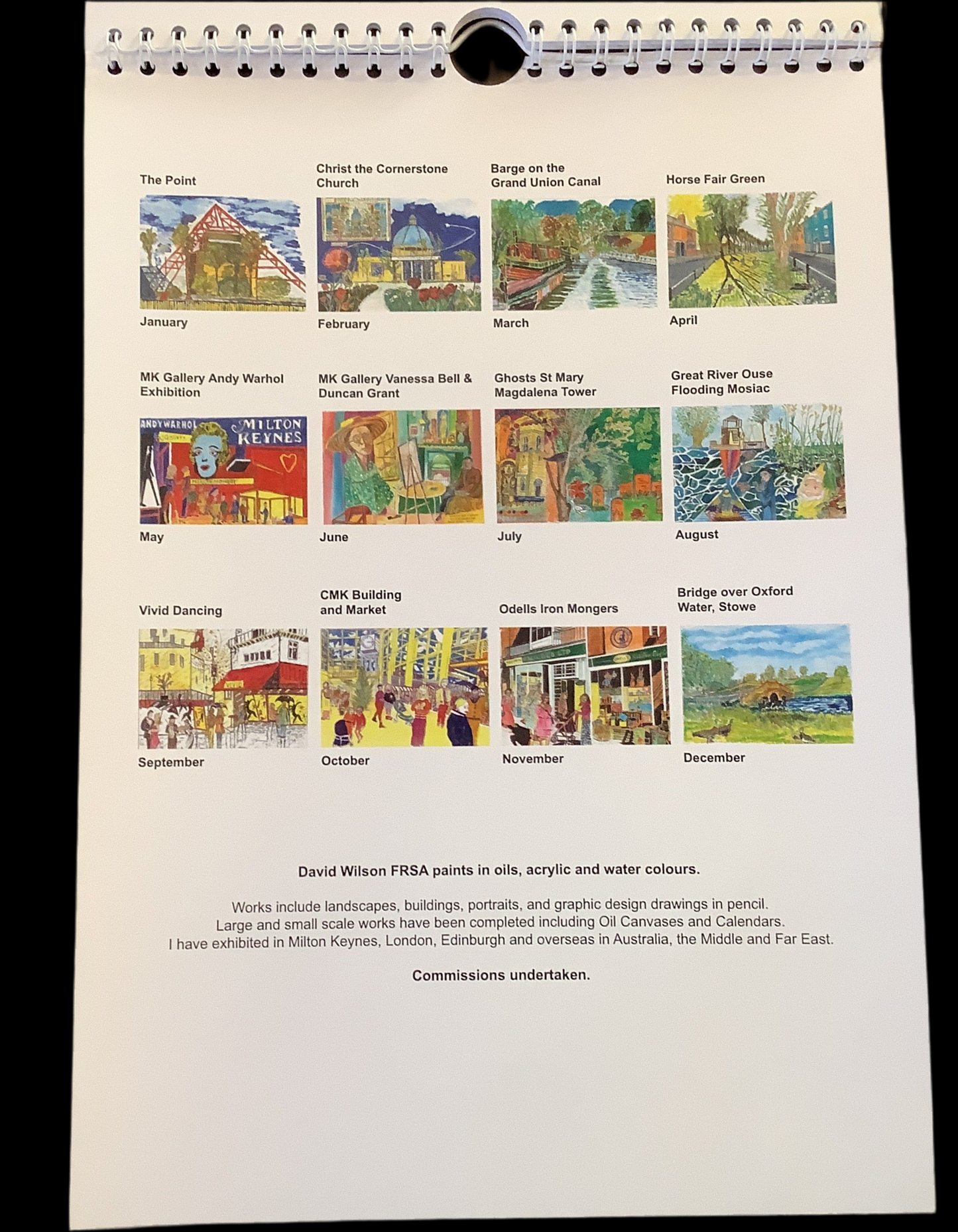 Stony Stratford Calendar 2026