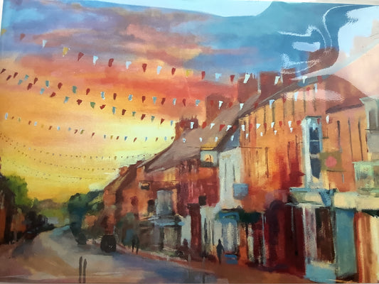 High Street, Stony Stratford by Jennifer McAllister