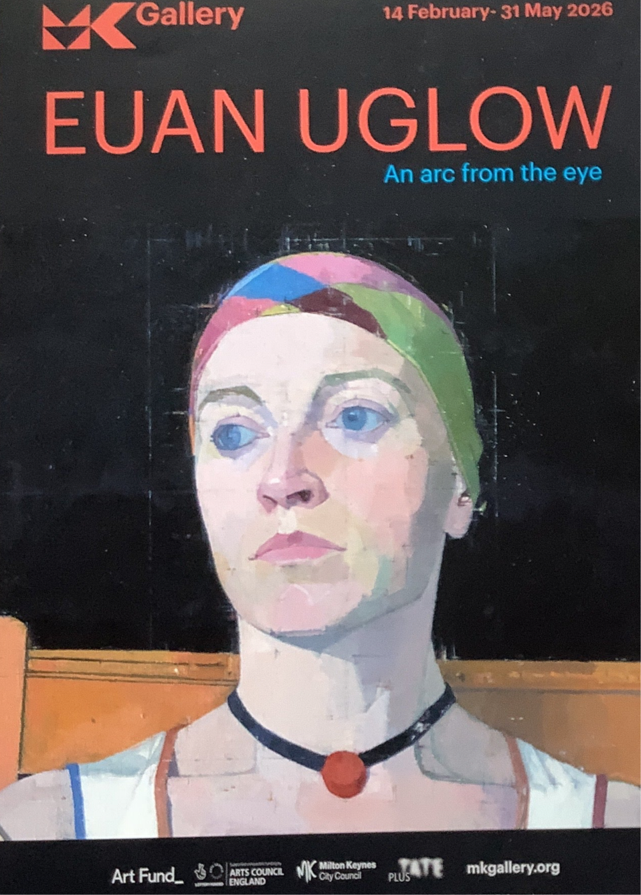 Euan Uglow A3 poster: Head of Pat
