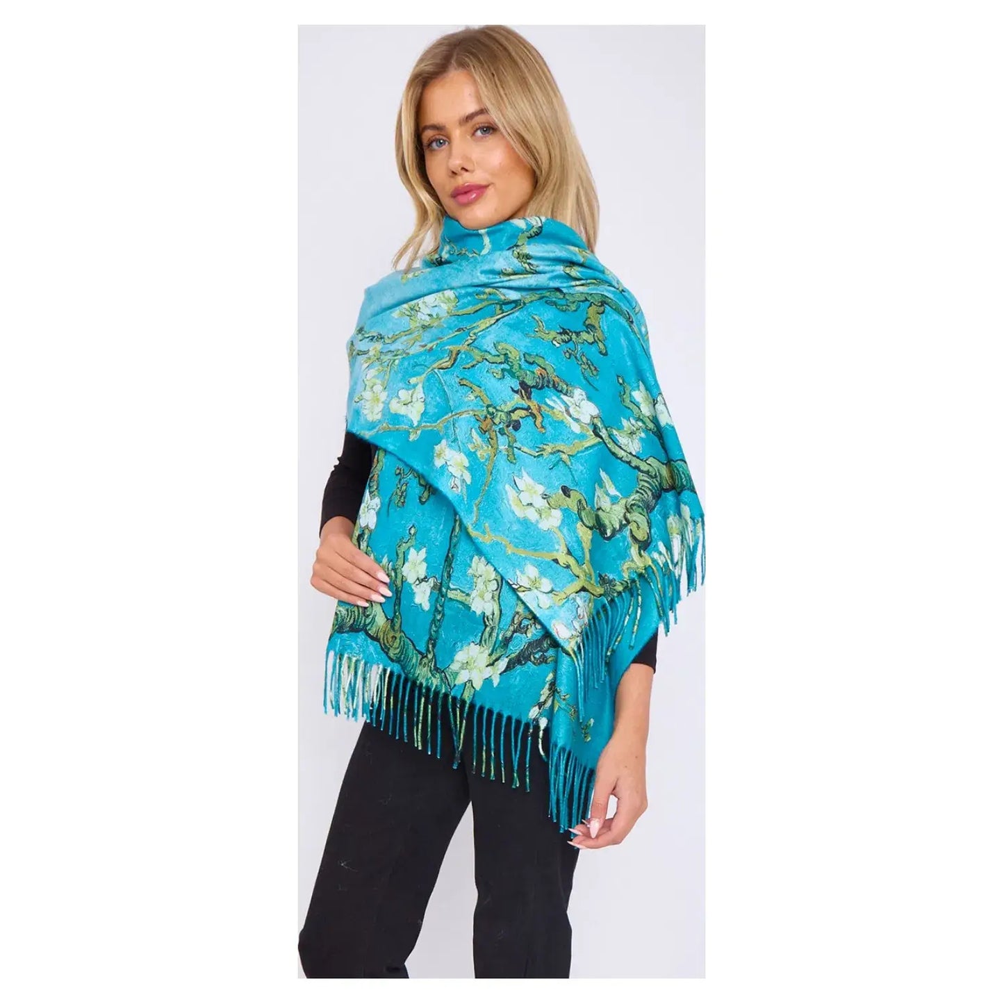 Artist Prints Wool Scarf Shawl Wrap