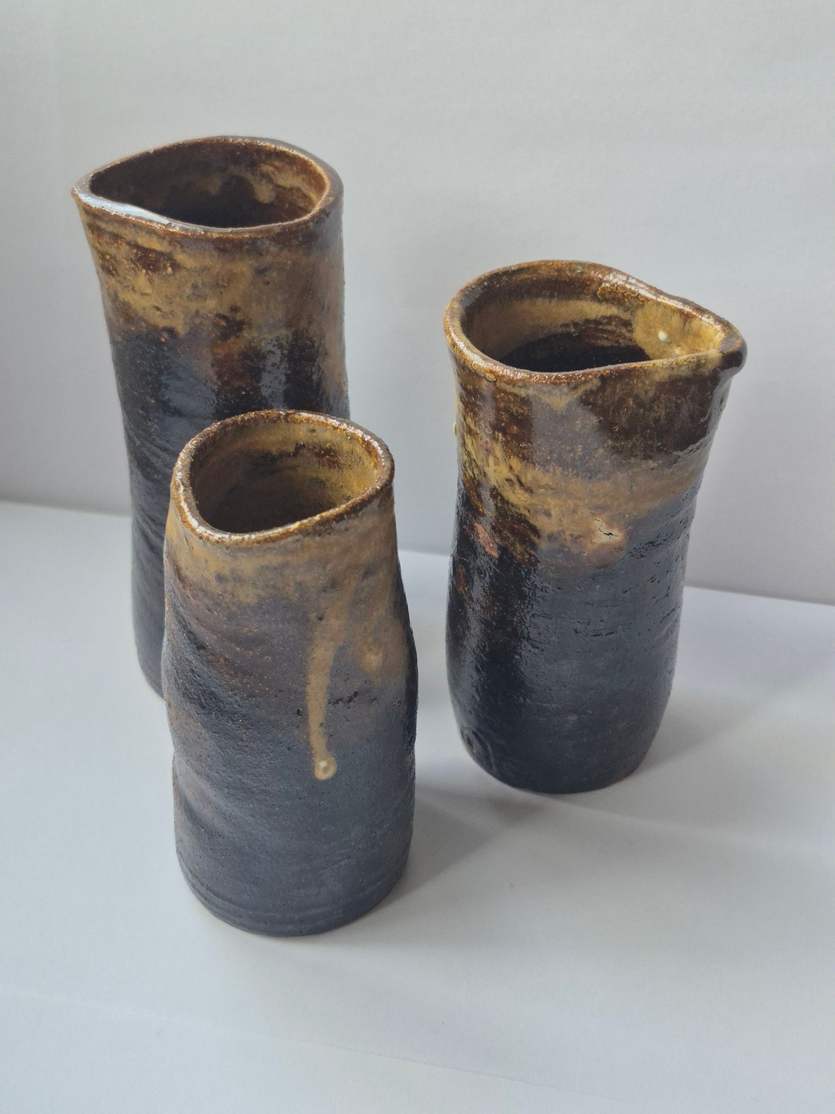 Susie Cousins Brown Oil Pourers