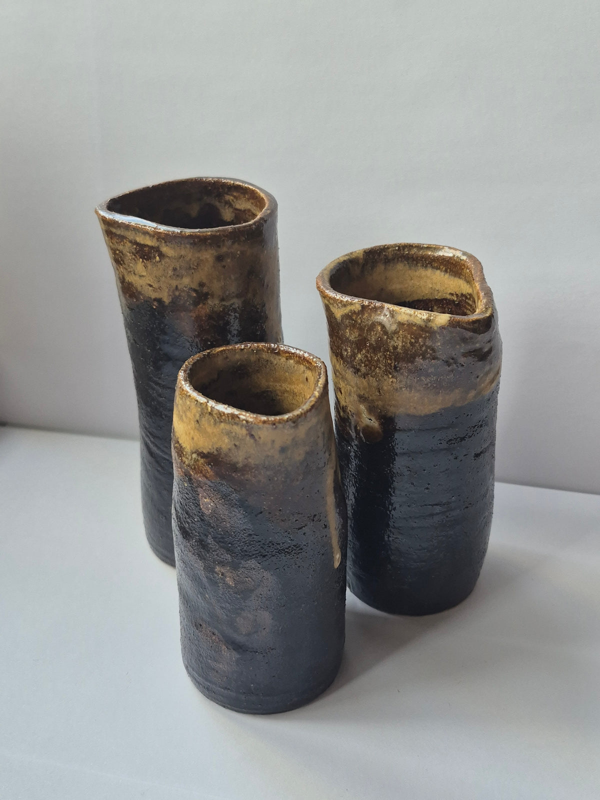 Susie Cousins Brown Oil Pourers