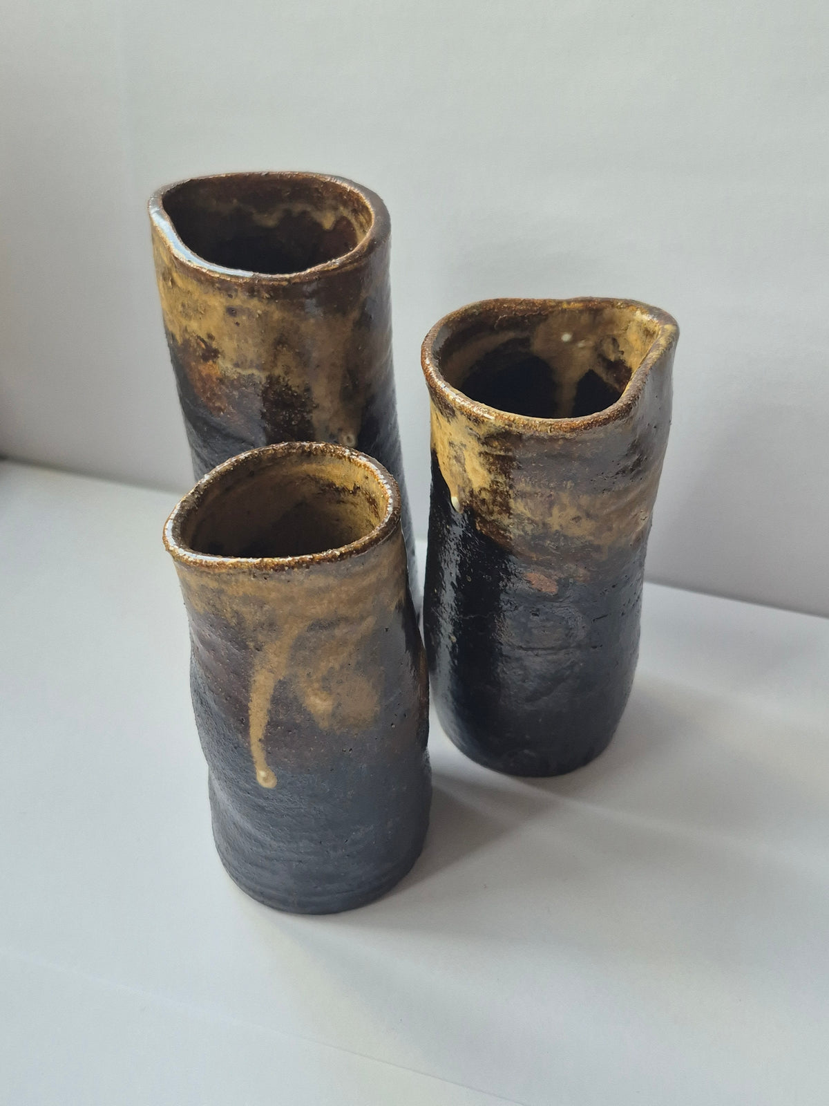 Susie Cousins Brown Oil Pourers