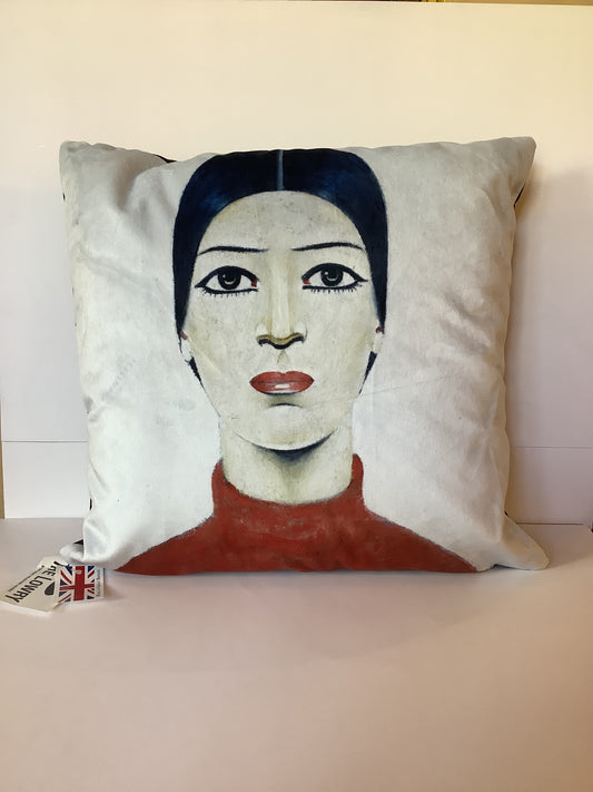Cushion Portrait of Ann