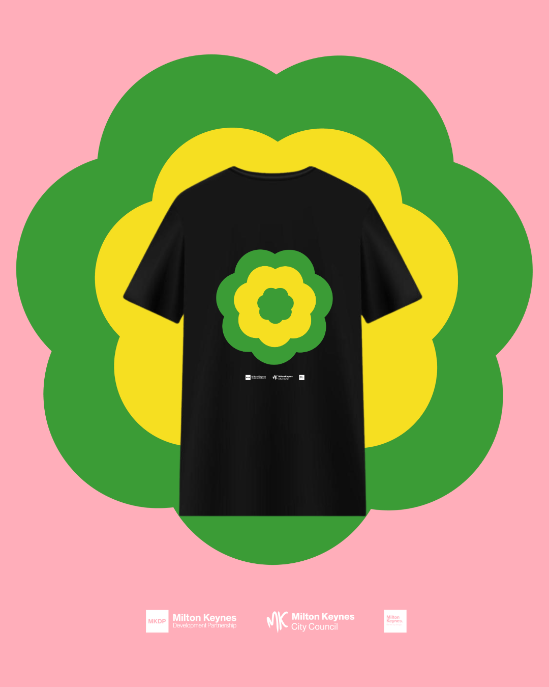 Yinka Ilori: Walk With Your Dreams Limited edition T-shirt.