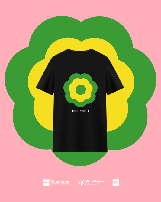 Yinka Ilori: Walk With Your Dreams Limited edition T-shirt.