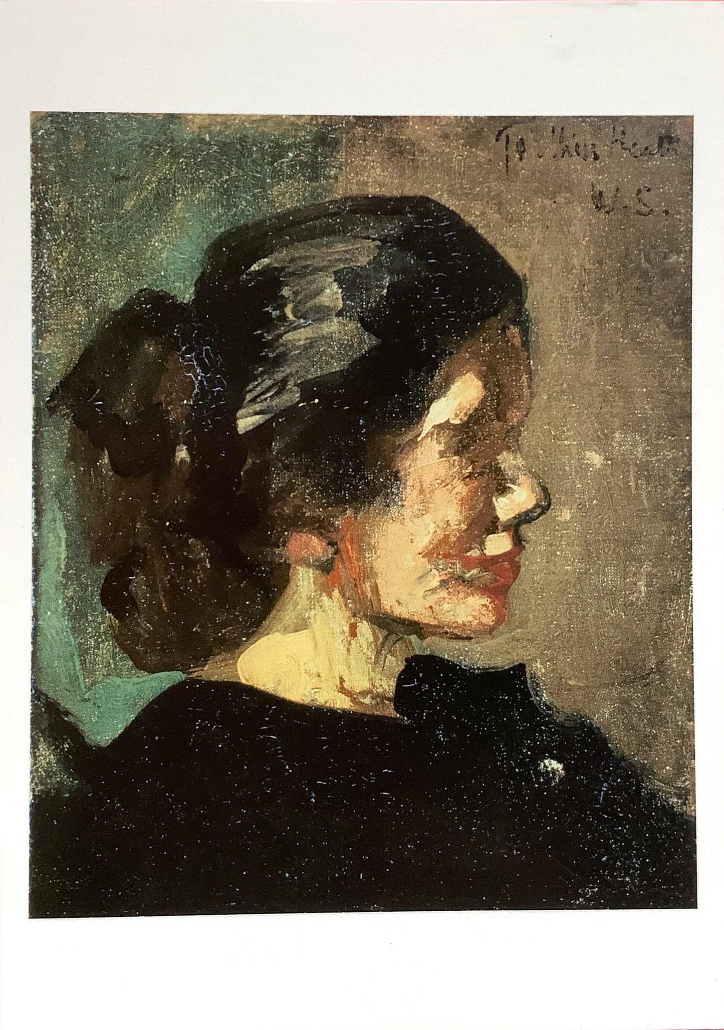 Sickert Postcard: The Blackbird of Paradise.