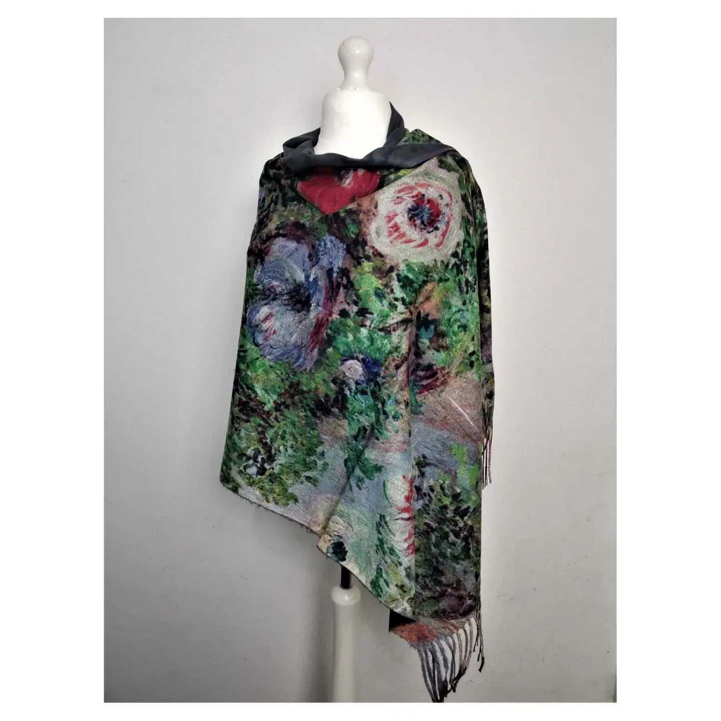 Artist Prints Wool Scarf Shawl Wrap