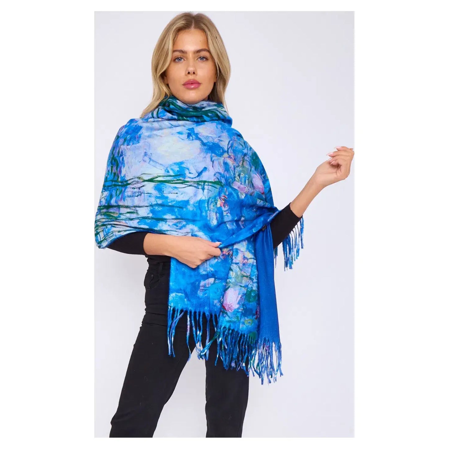 Artist Prints Wool Scarf Shawl Wrap