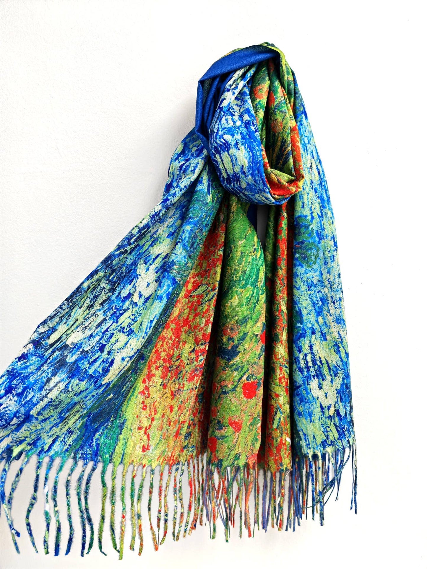 Artist Prints Wool Scarf Shawl Wrap