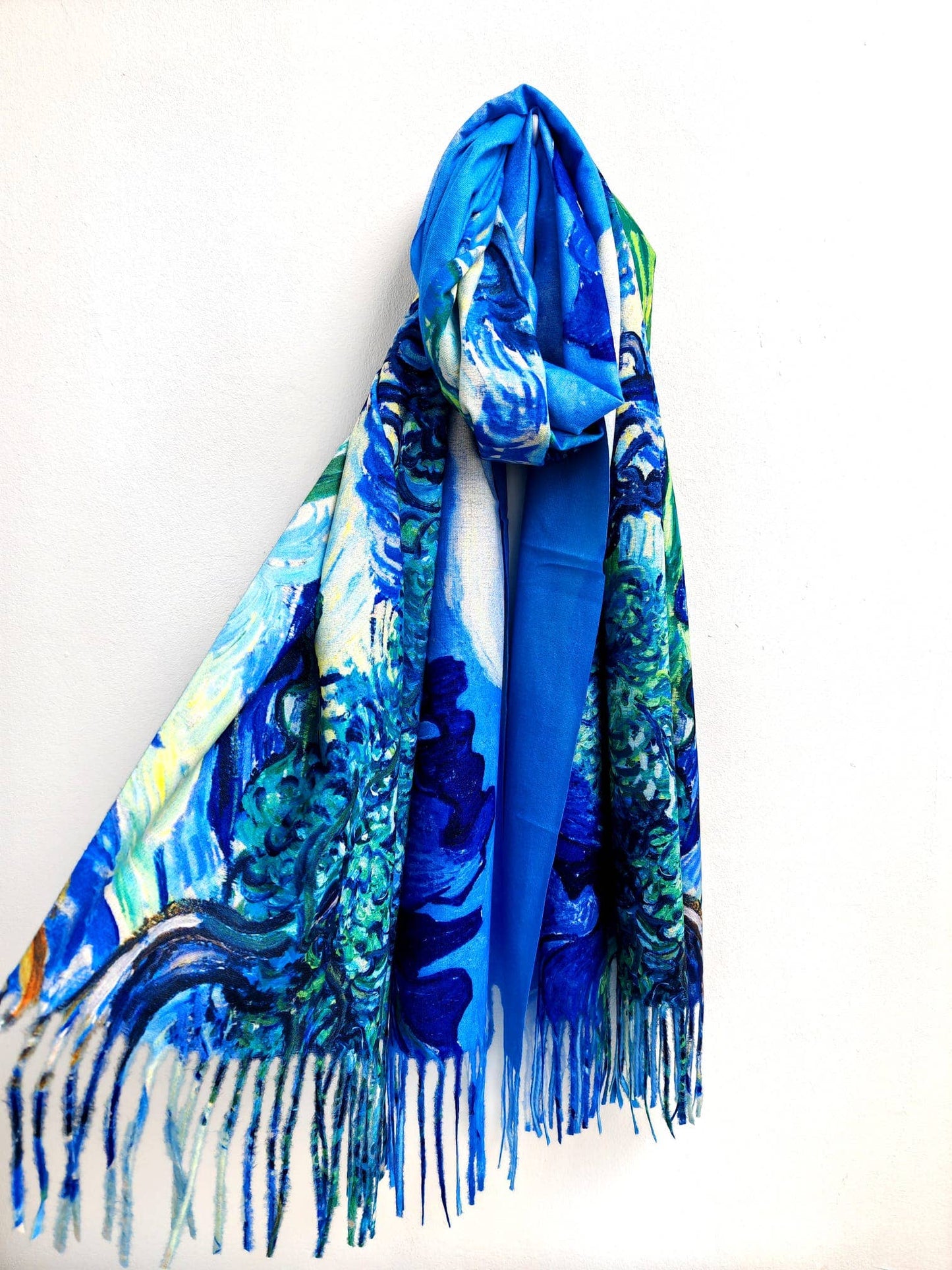 Artist Prints Wool Scarf Shawl Wrap