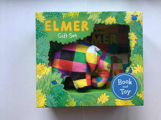 Elmer Book and Toy Gift Set