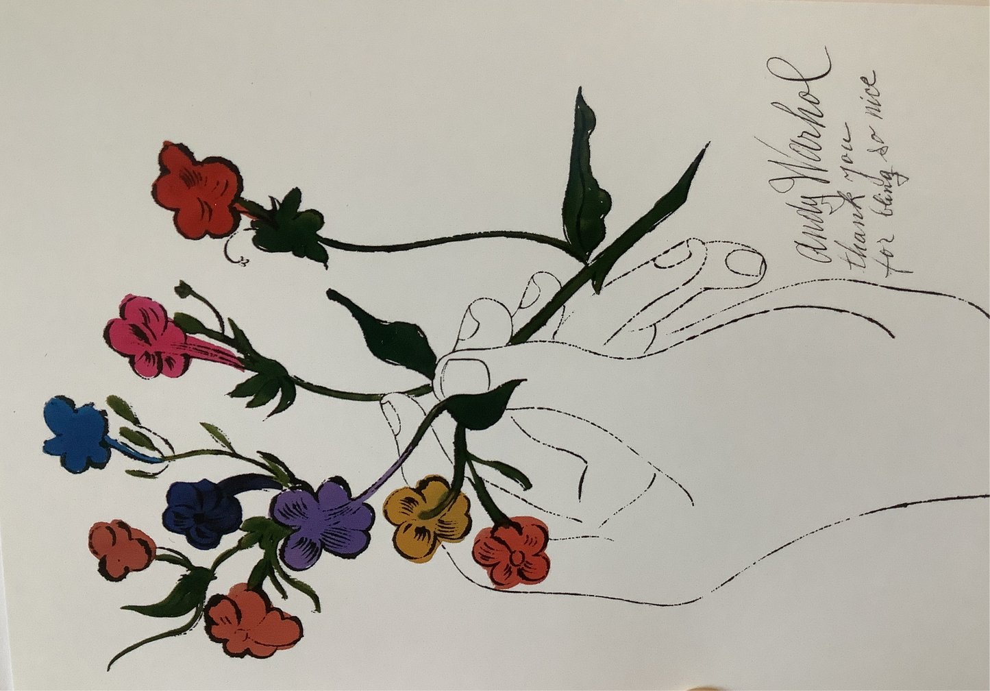 Andy Warhol Greetings Cards