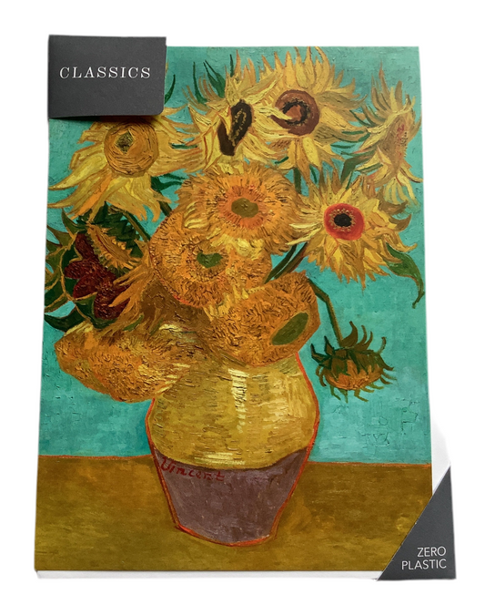 Vase with Twelve Sunflowers