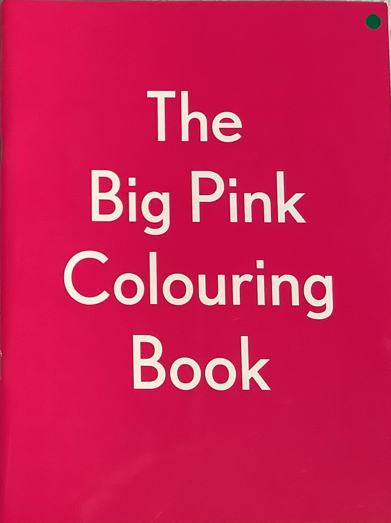 The Big Pink Colouring Book. Micheal-Craig Martin 2004