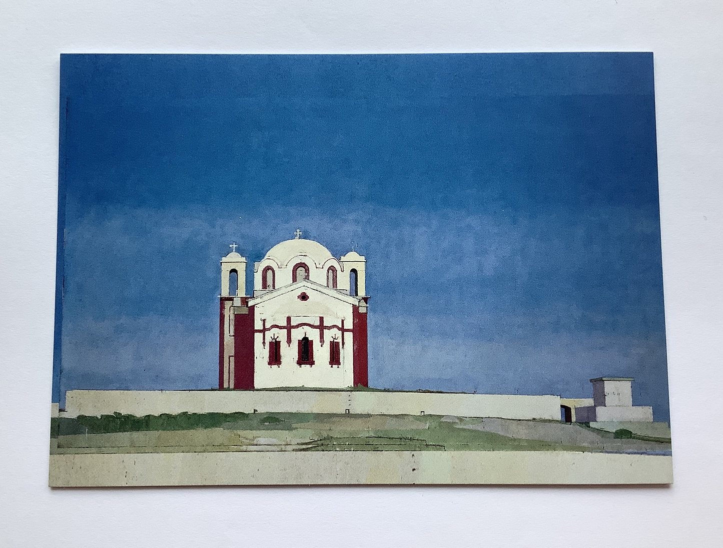 Euan Uglow: The Church by the Sea Postcard