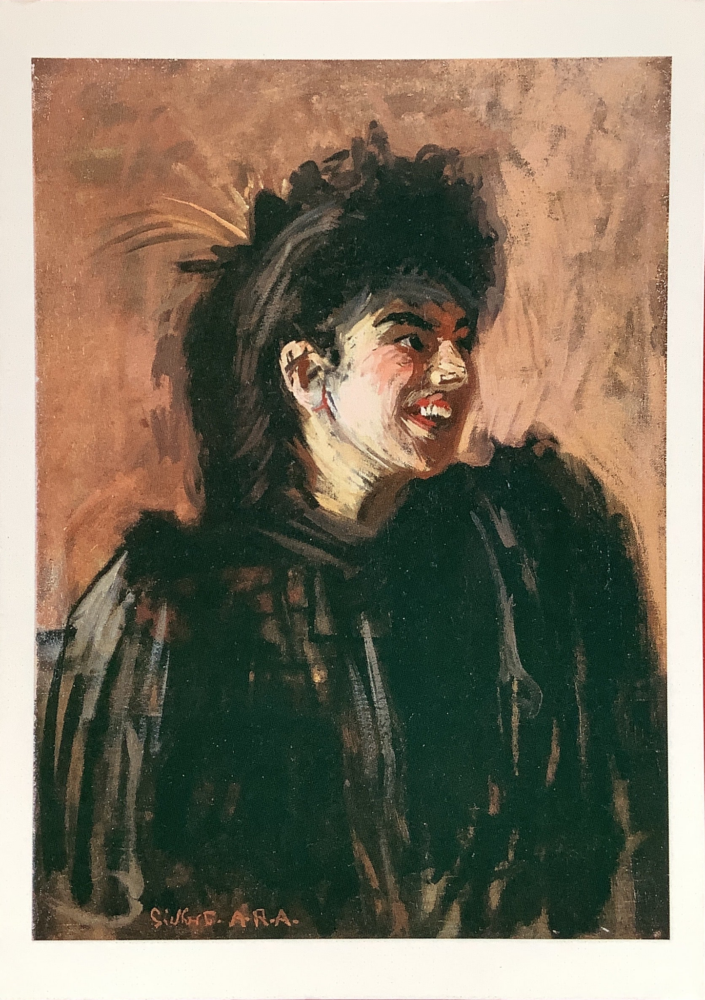 Sickert Postcard: The Blackbird of Paradise.