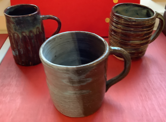 Susie Cousins Cup (Blue & Brown)