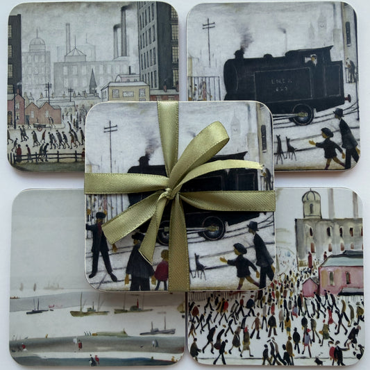 Pack of 4 Lowry Coaster