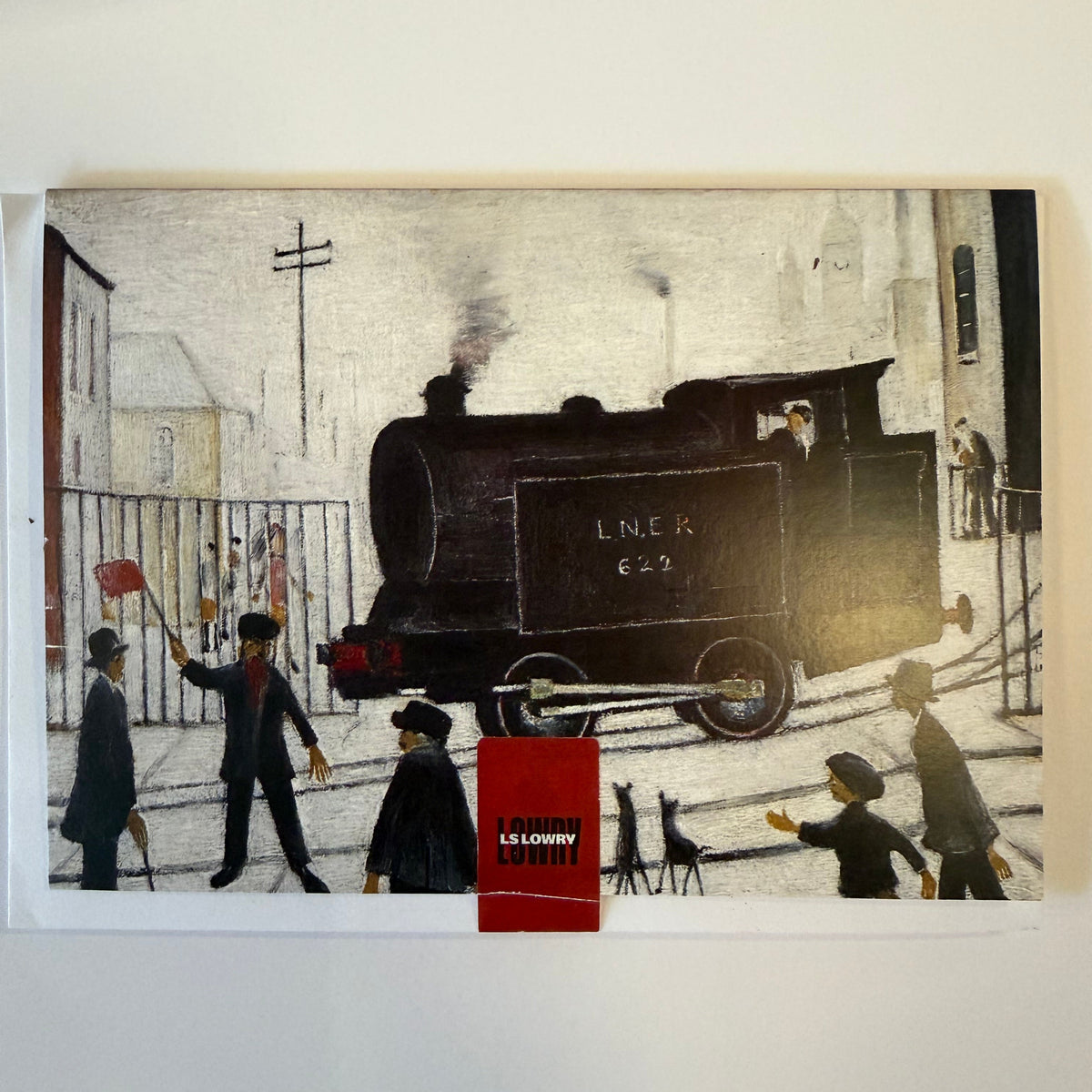 Level Crossing Greetings Card