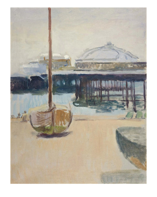 Vanessa Bell, West Pier Brighton - A3 Print with Mount