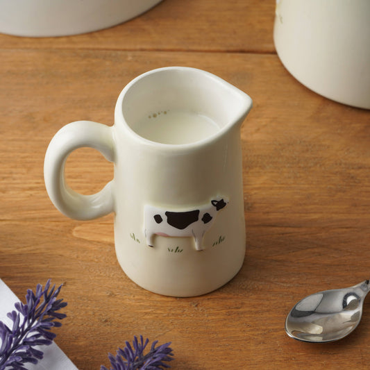 Bramble Farm Cow Milk Jug With Gift Box