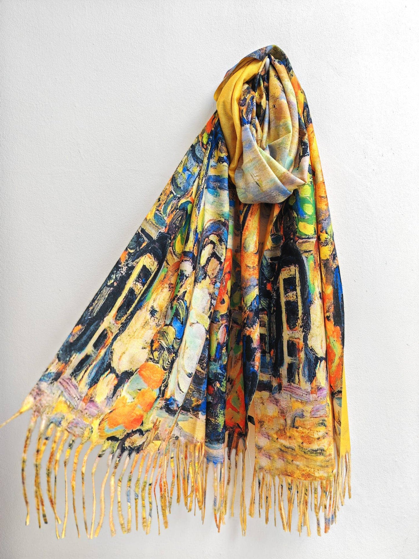 Artist Prints Wool Scarf Shawl Wrap