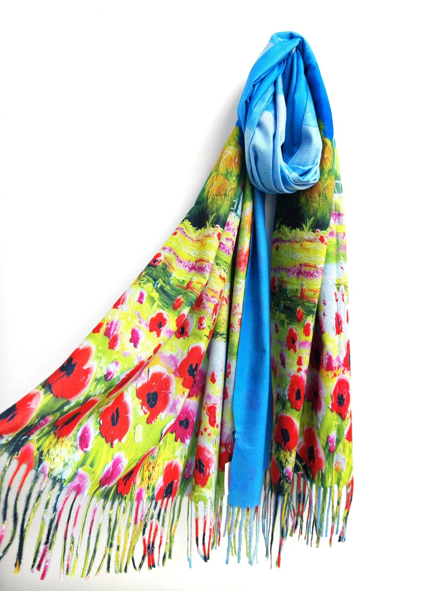 Artist Prints Wool Scarf Shawl Wrap