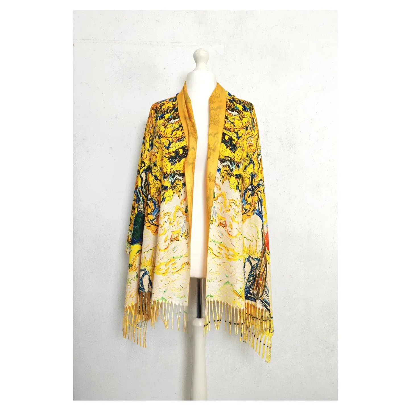 Artist Prints Wool Scarf Shawl Wrap